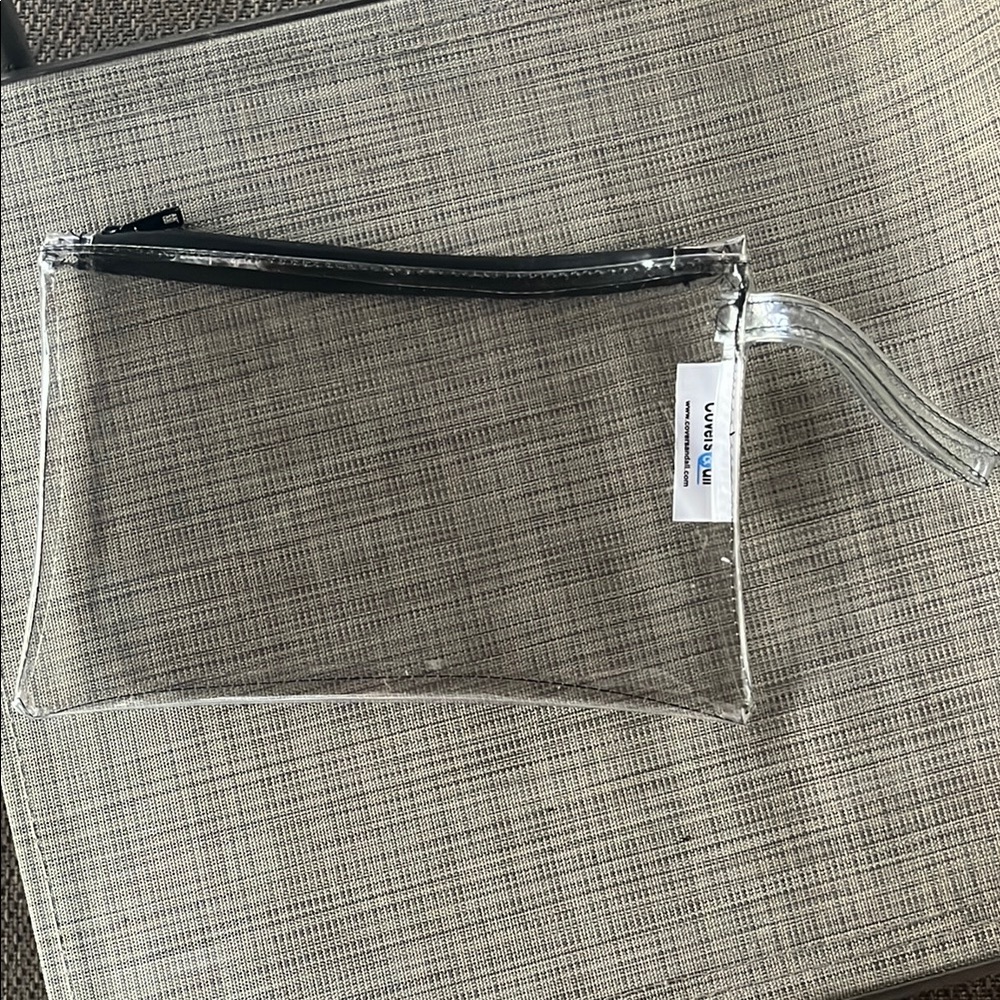 Clear Transparent Wristlet Pouch